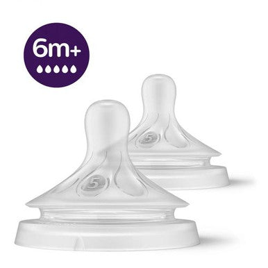 Buy Philips Avent Natural Response Bottle Teat Flow 5 Online - Babies Nz
