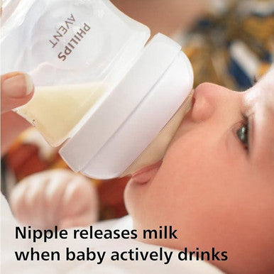 Buy Philips Avent Natural Response Glass Feeding Bottle 120ml Online - Babies Nz
