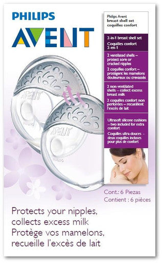 Buy Philips AVENT Breast Shell Set Online - Babies Nz