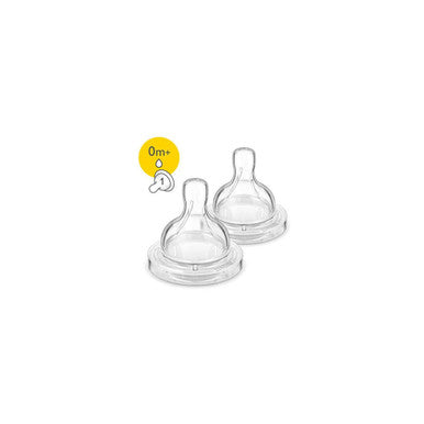 Buy Philips AVENT Natural Teat - Newborn Flow - 2 Pack Online - Babies Nz