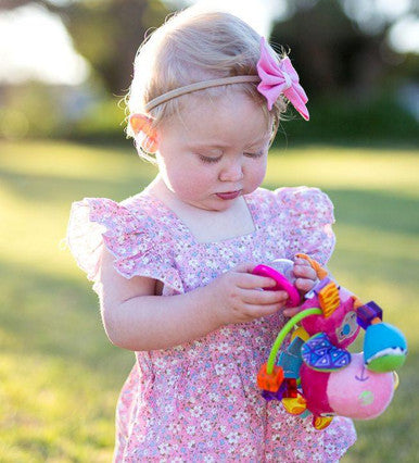 Buy Playgro Toy Box Clopette Activity Rattle - Pink Online - Babies Nz