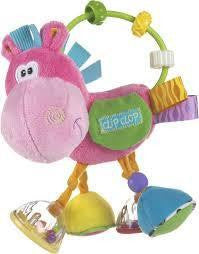 Buy Playgro Toy Box Clopette Activity Rattle - Pink Online - Babies Nz