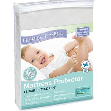 Buy Protect A Bed Tencel Fitted Online - Babies Nz
