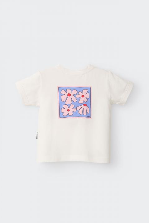 Bonds Roomies Ringer Tee - Blossom Block-2