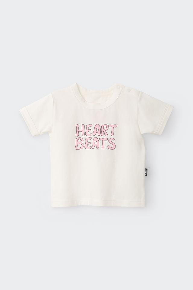 Bonds Roomies Ringer Tee - Heart Beats-1