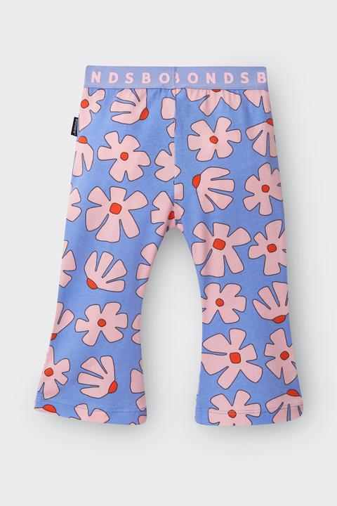 Bonds Roomies Flare Pant - Retro Floral-2