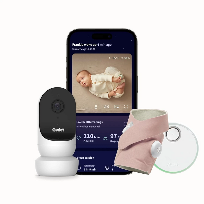 Owlet Dream Sock and Cam 2 Smart Baby Monitor Duo-3