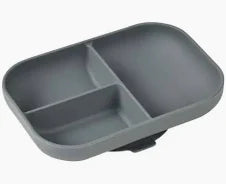 Beaba Silicone Suction Divided Plate-5