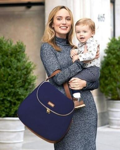 Buy Skip Hop Curve Diaper Bag Satchel - Navy Online - Babies Nz