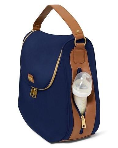 Skip Hop Curve Diaper Bag Satchel - Navy-6