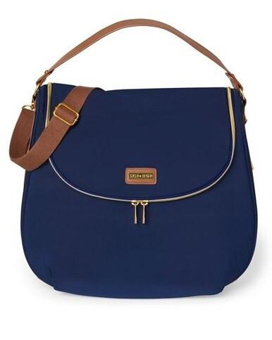 Skip Hop Curve Diaper Bag Satchel - Navy-3