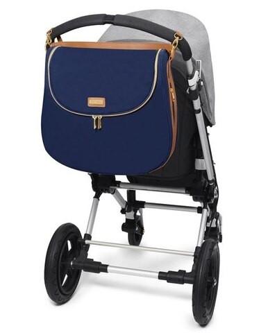 Skip Hop Curve Diaper Bag Satchel - Navy-5