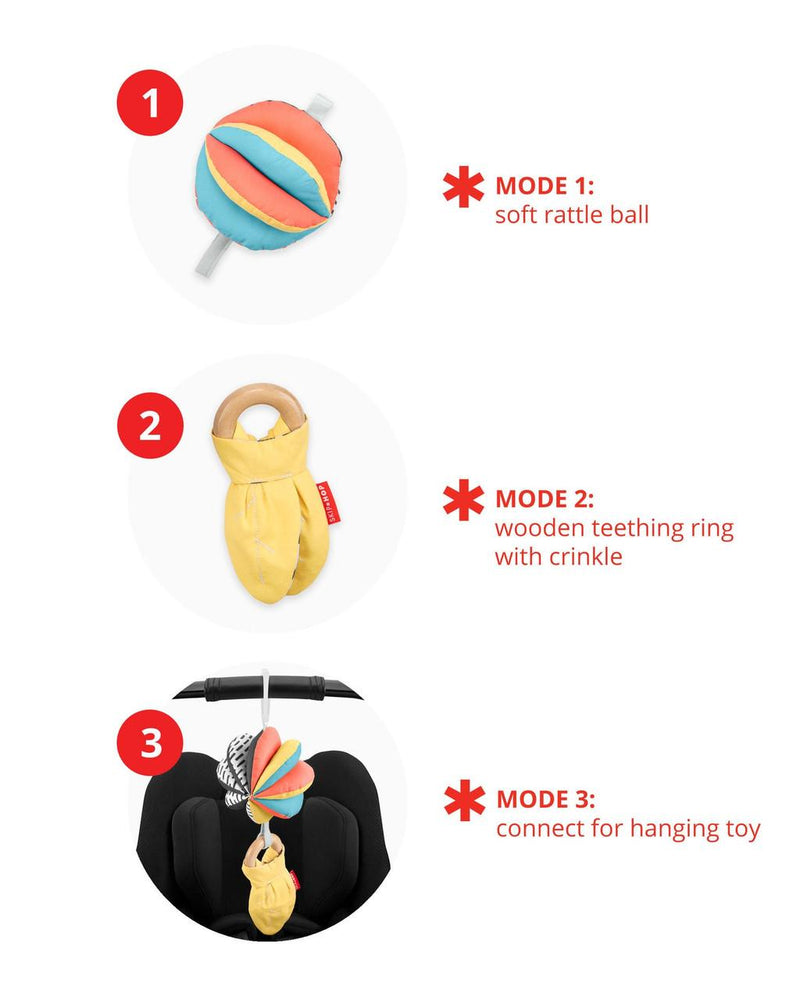 Skip Hop Discoverosity 3 in 1 Classic Stroller Toy-6