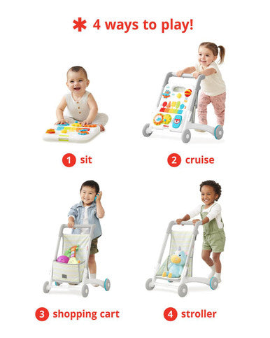 Buy Skip Hop Explore & More Grow Along 4-In-1 Activity Walker Online - Babies Nz