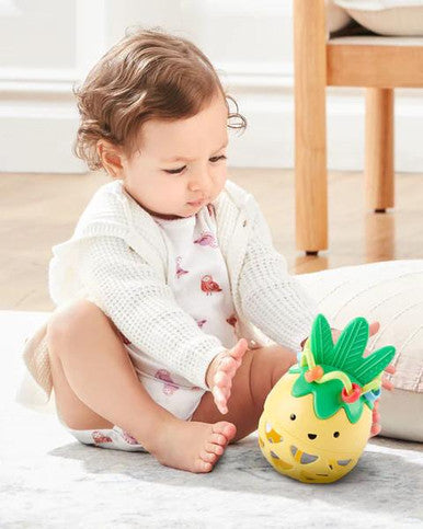 Buy Skip Hop Farmstand Roll Around Pineapple Rattle Baby Toy Online - Babies Nz