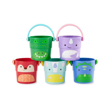 Buy Skip Hop Zoo Stack & Pour Buckets Online - Babies Nz