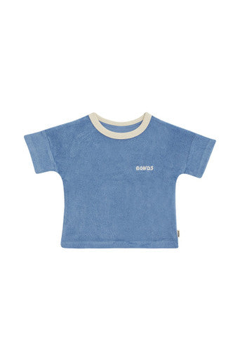 Bonds Terry Towel Tee - Denim Fade-1