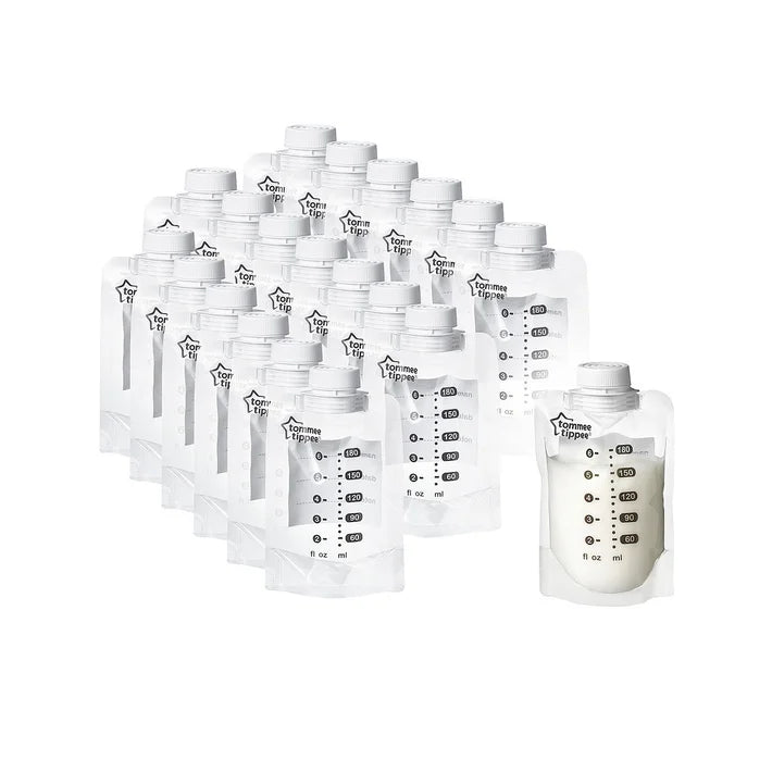 Tommee Tippee Closer To Nature Express & Go Breast Milk Pouch 20 Pack-4
