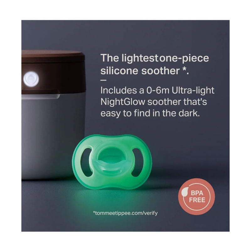 Tommee Tippee Nightglow Pod Uv Soother Charger & Steriliser-4