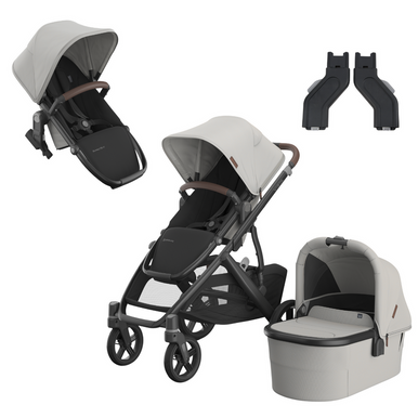 UPPAbaby Savannah VISTA V3 Stroller with Rumble Seat Bundle-1
