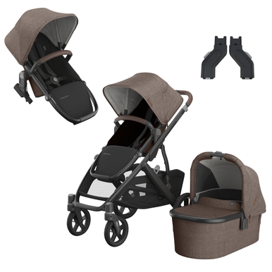UPPAbaby Owen VISTA V3 Stroller with Rumble Seat Bundle-1