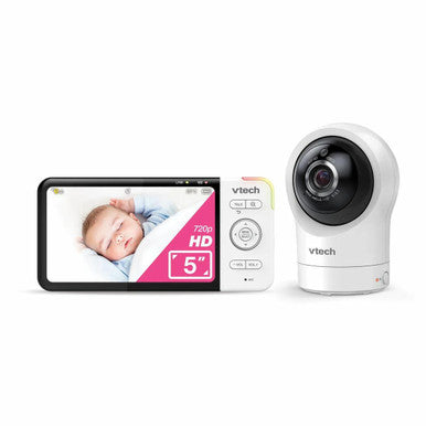 Buy VTech RM5764 HDV2 5” Smart HD Pan & Tilt Baby Video Monitor with Remote Access Online - Babies Nz