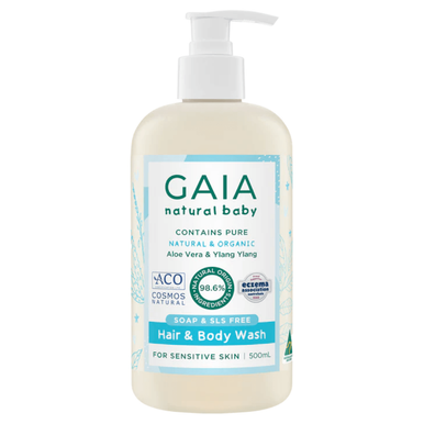 Gaia Natural Baby Hair & Body Wash-2