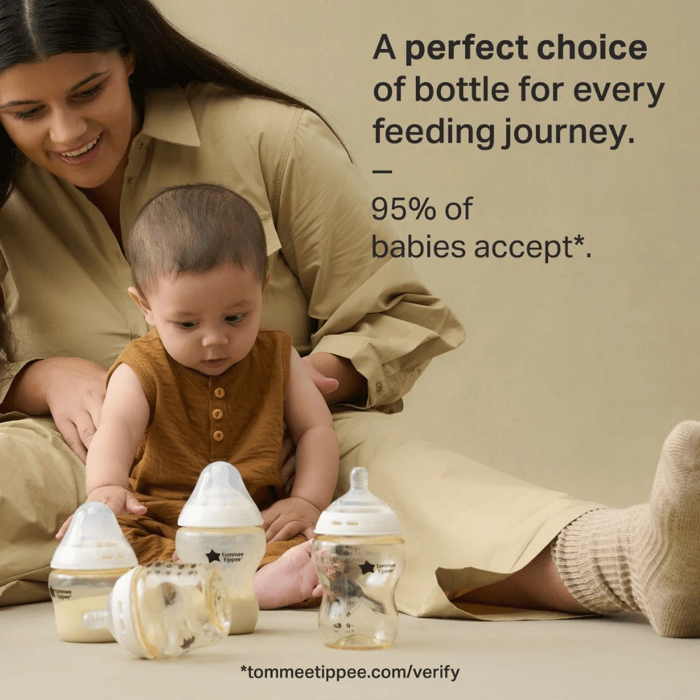 Tommee Tippee Natural Start PP Bottles 150ml 2pk-4