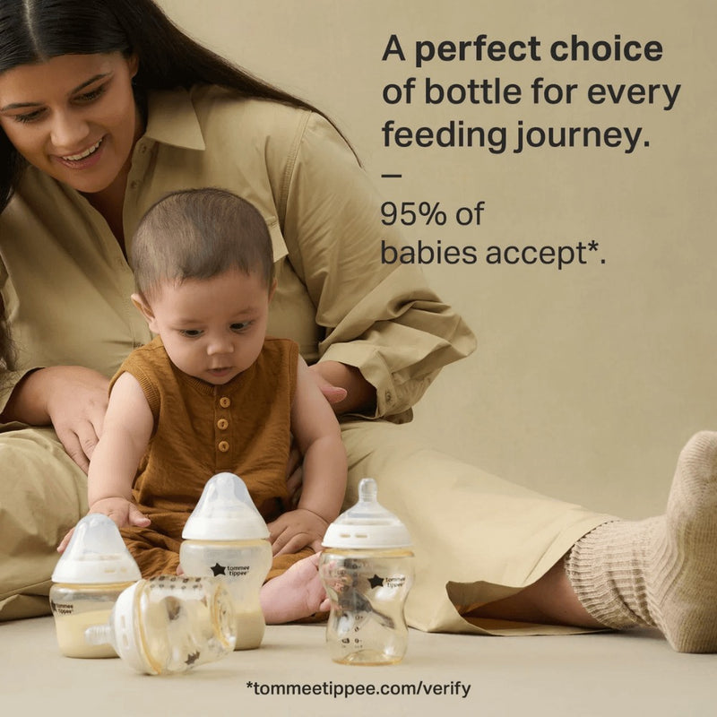 Tommee Tippee Natural Start Glass Bottle 150ml-4
