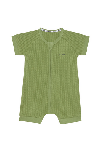 Bonds Waffle Zip Romper - Jungle Fever-1