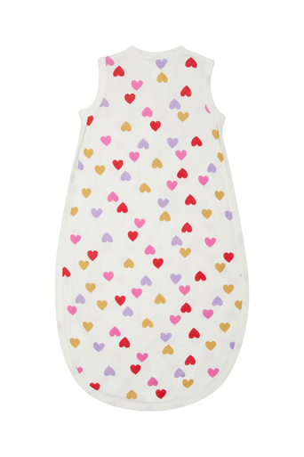 Bonds Warmer Nights Wondersleep Sleep Bag 0.8 TOG - Heart Confetti-2