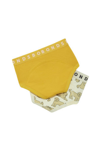 Bonds Whoopsies Toilet Training Undies 2 Pack - Goldie Dog-2
