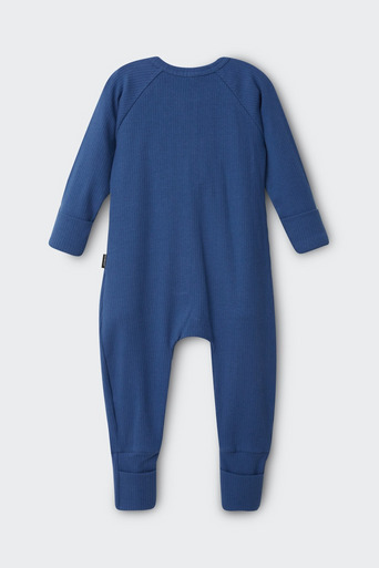 Bonds Wide Needle Rib Zippy - Moonlit Sky-2
