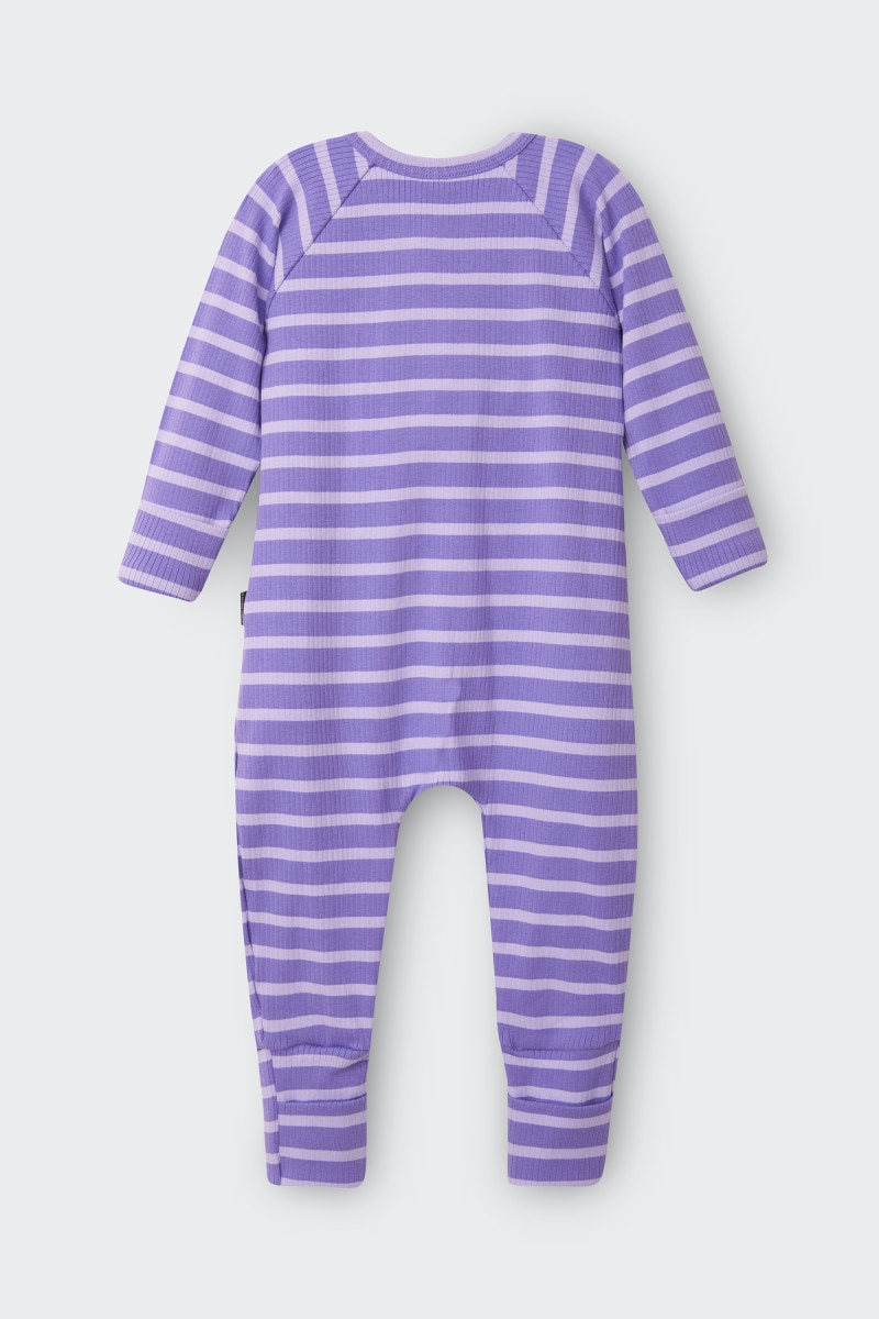 Bonds Newbies Wide Needle Rib Zippy - Just Dance / Violet Rules-2