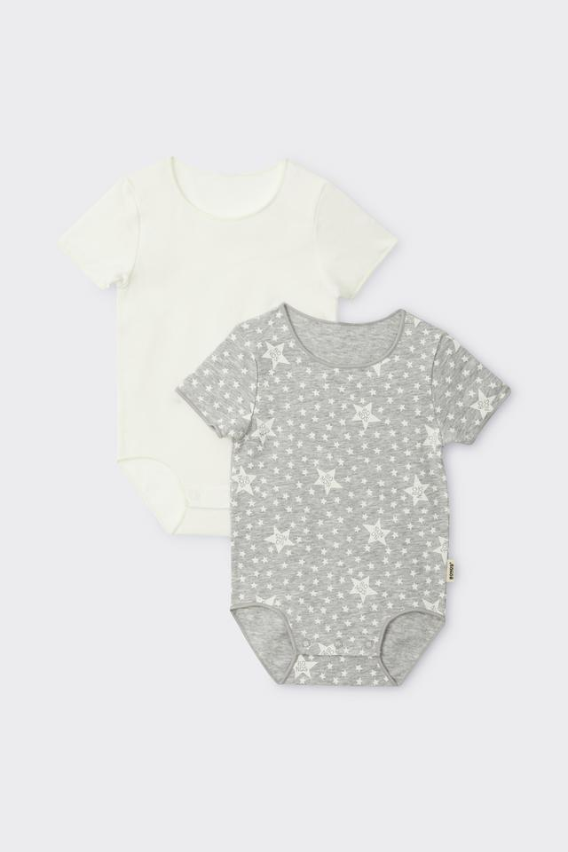 Bonds Wonderbodies Bodysuit 2 Pack - Bonds Shooting Star / Marscapone-1