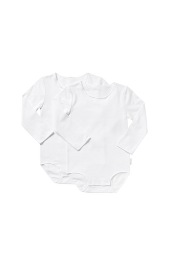 Bonds Wonderbodies Long Sleeve Bodysuit 2 Pack-1
