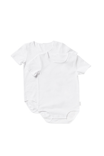 Bonds Wonderbodies Short Sleeve Bodysuit 2 Pack-1