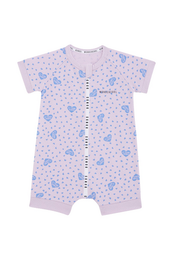 Bonds Wondercool Eyelet Zip Romper - Bonds Endless Love-1