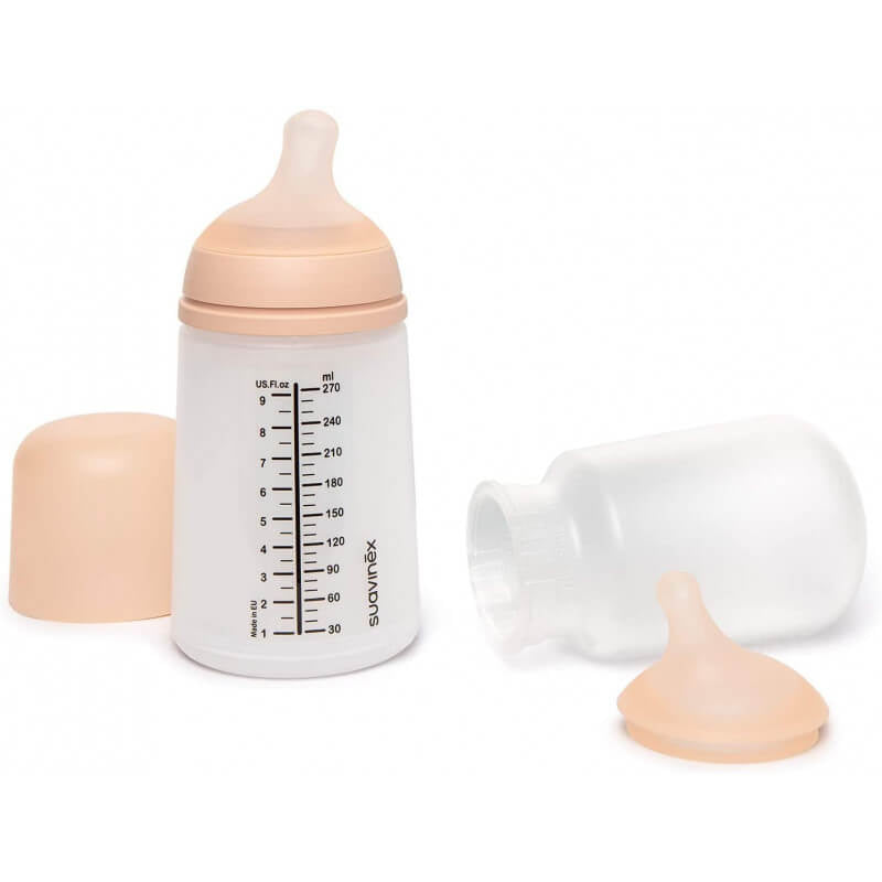 Suavinex Zero Zero Starter Set 180ml - Adaptable Flow-1