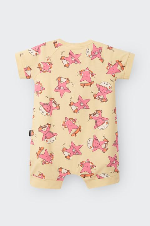Bonds Zip Romper - Star Shred Pink-2