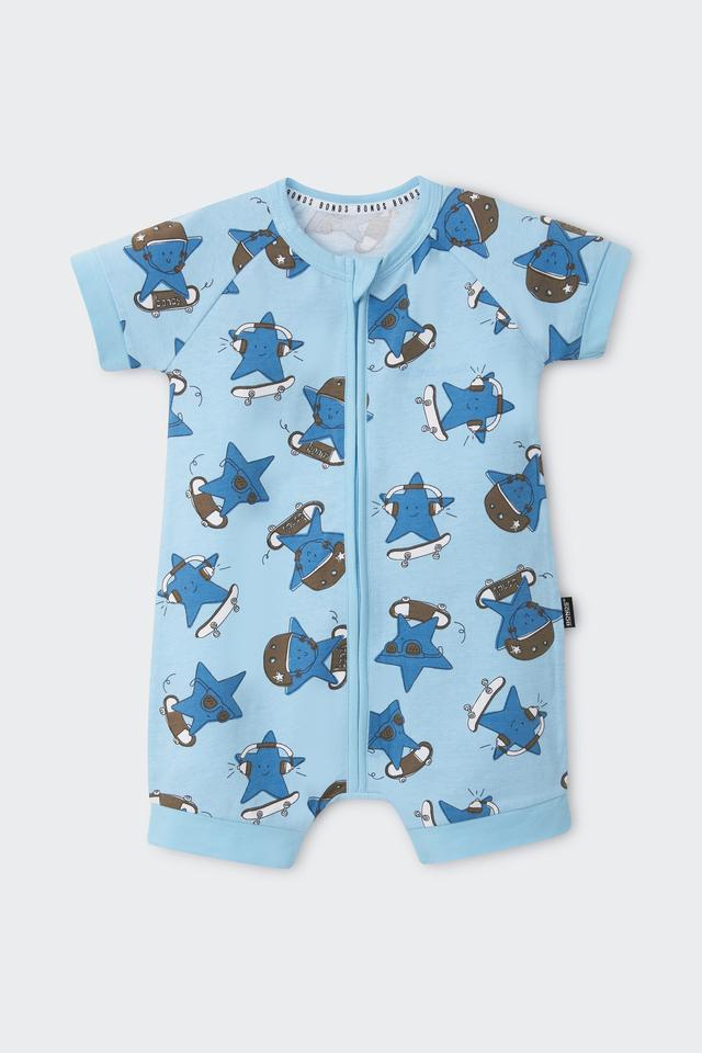 Bonds Zip Romper - Skater Dude-1