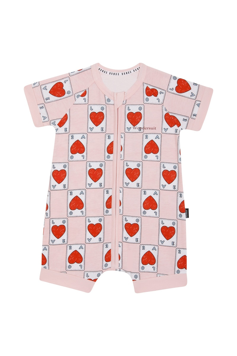 Bonds Zip Romper - Love Card-1