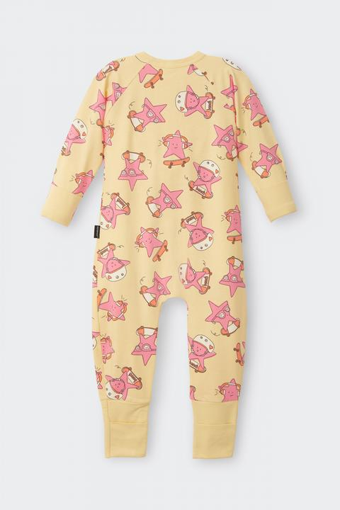 Bonds Zip Wondersuit - Star Shred Pink-1