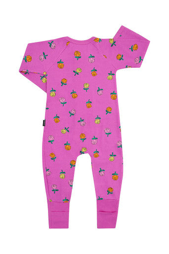 Bonds Zip Wondersuit - Rose Garden Purple-2