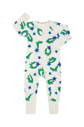 Bonds Zip Wondersuit -  Croc Star-1