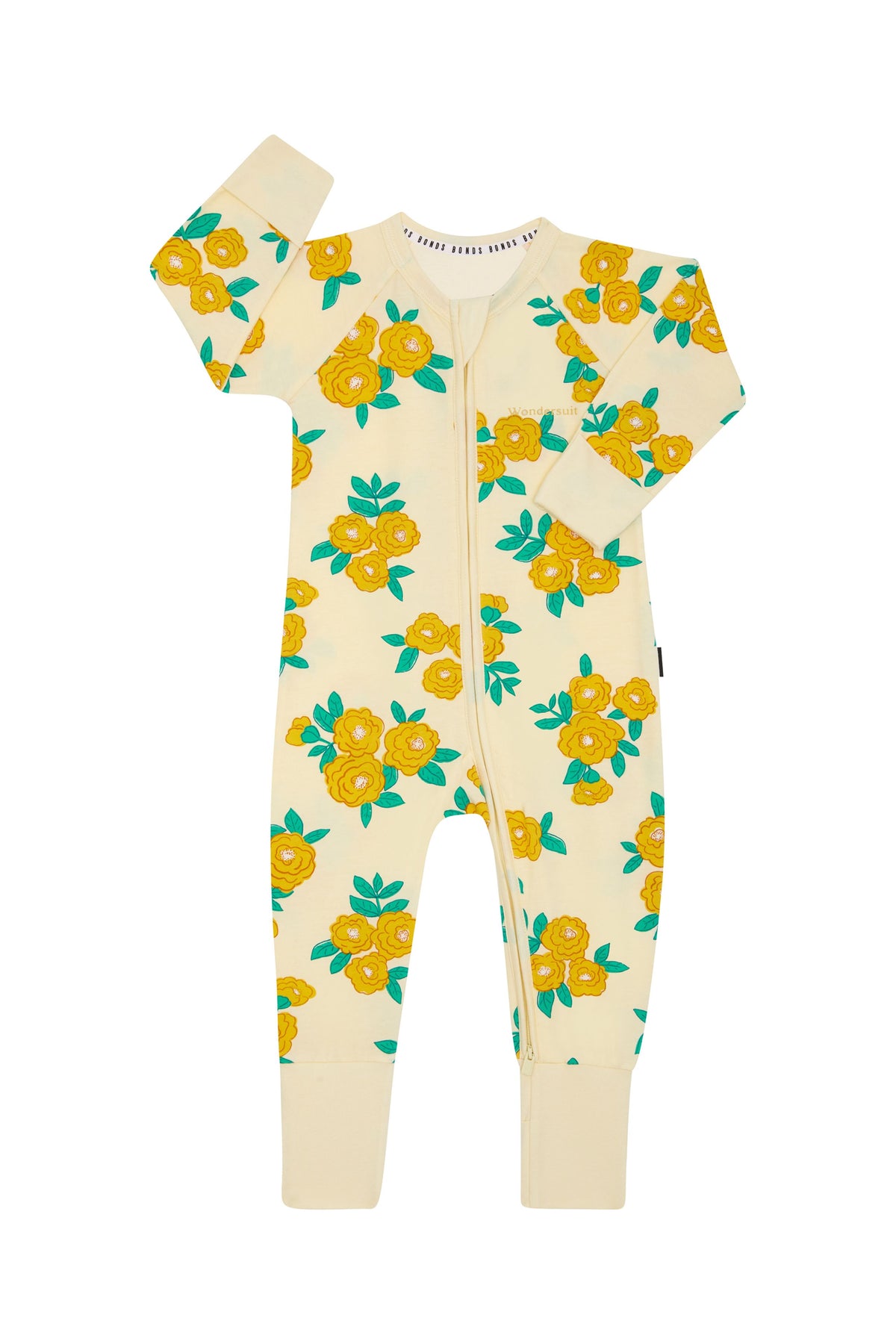 Bonds Zip Wondersuit - Blossom Breeze Yellow-1
