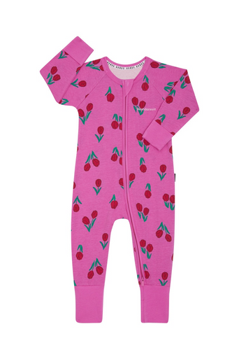 Bonds Zip Wondersuit - Petal Party-1